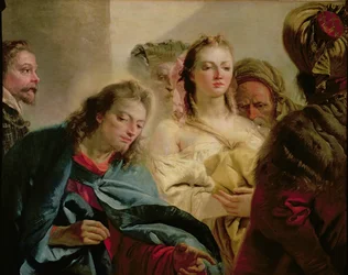 Christus und die Ehebrecherin, 1751